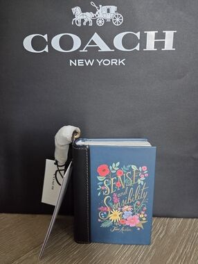Coach Bag Book Charm Sense And Sensibility Brand New Packaged